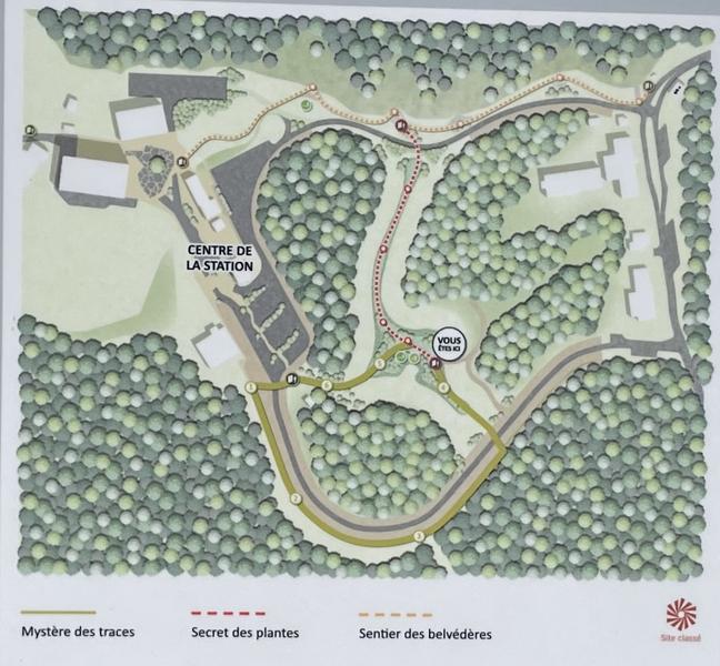 Carte du Mystères des Traces