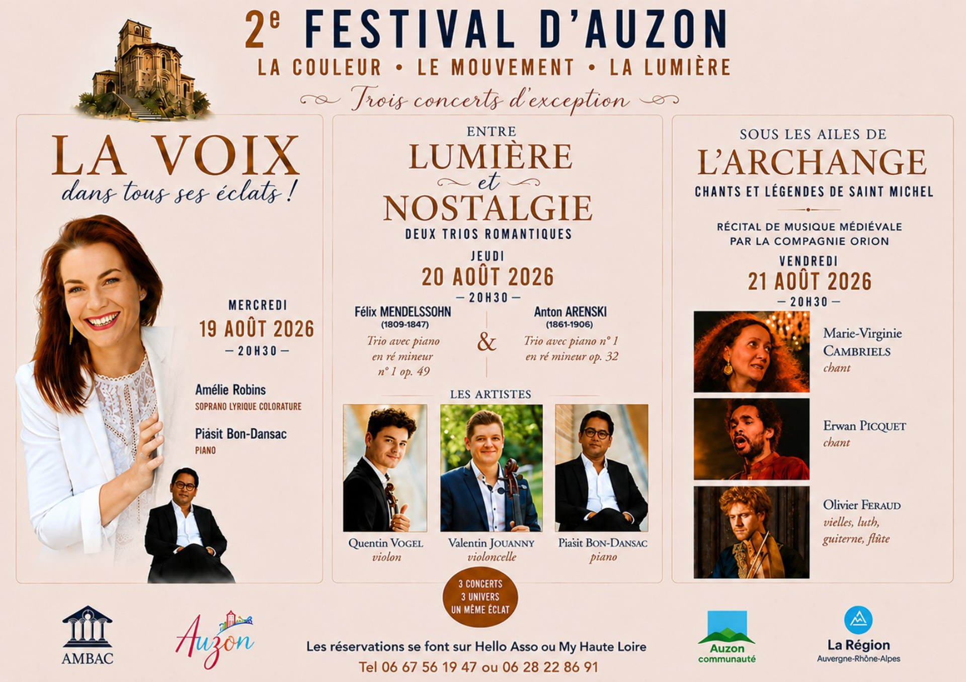 Concerts à Auzon