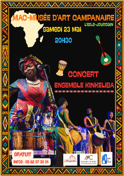Concert de l'ensemble KINKELIBA_L'Isle-Jourdain