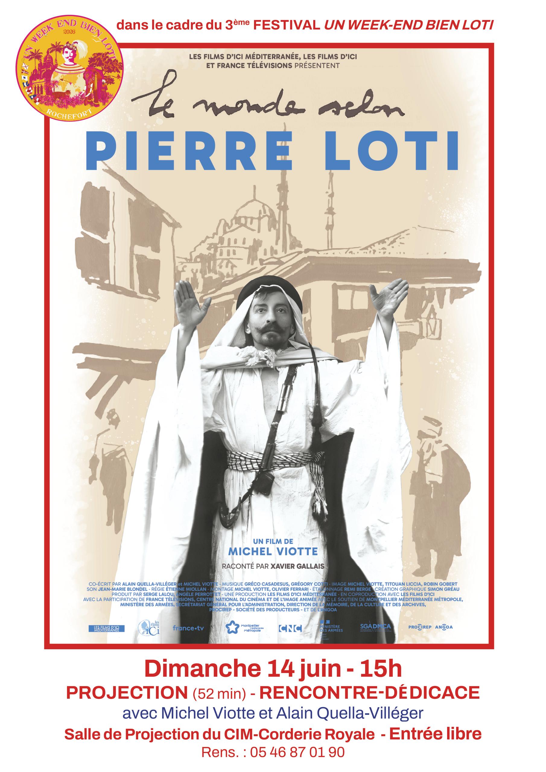 Projection du film : Le monde selon Pierre Loti