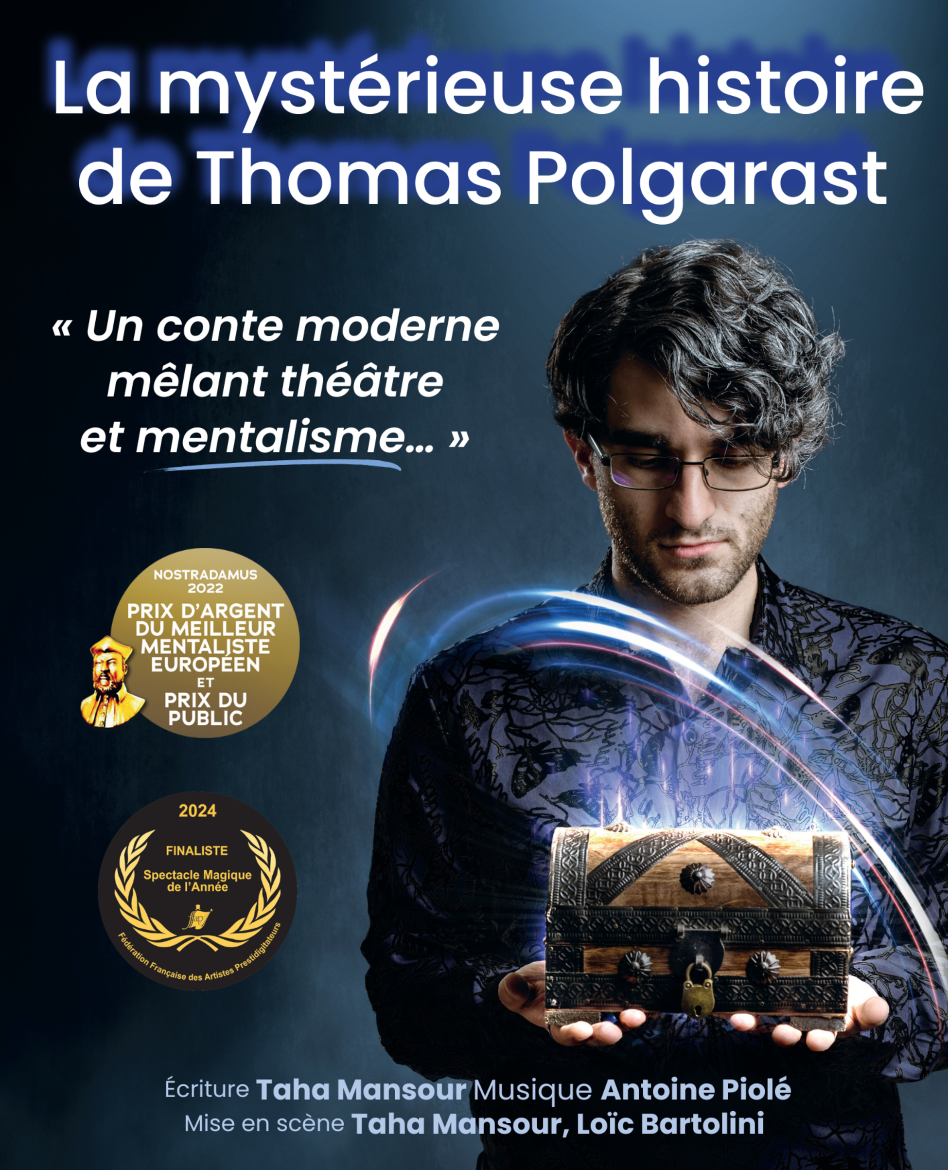 Théâtre Mentalisme - Taha Mansour – La mystérieuse histoire de Thomas Polgarast