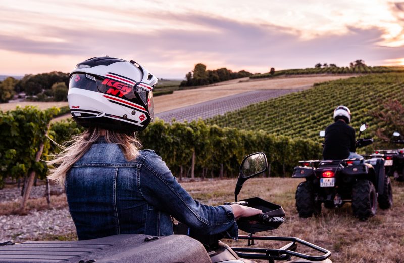 La Toscane Charentaise avec 5 Quads