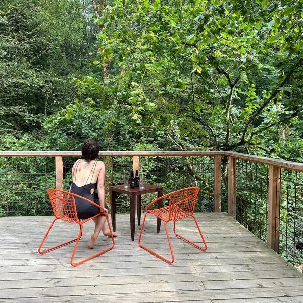 Sur la terrasse de la Kioub