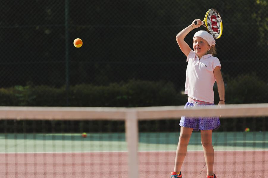 Tennis 4-6 ans (violet) : séance_Le Grand-Bornand