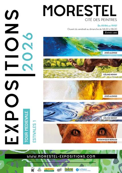 Exposition à la Tour médiévale : Les Estivales 1_Morestel