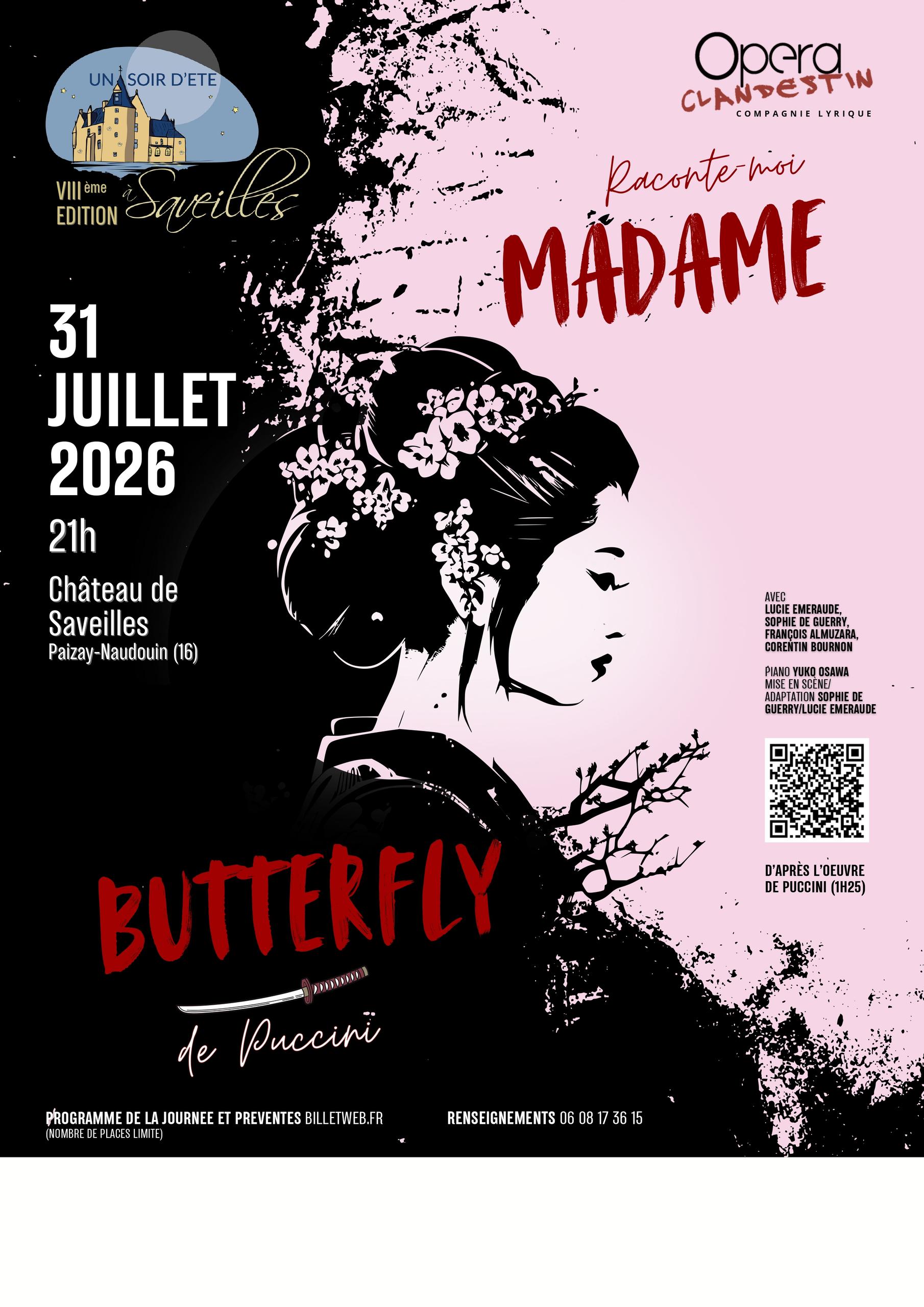 Raconte-moi Madame Butterfly