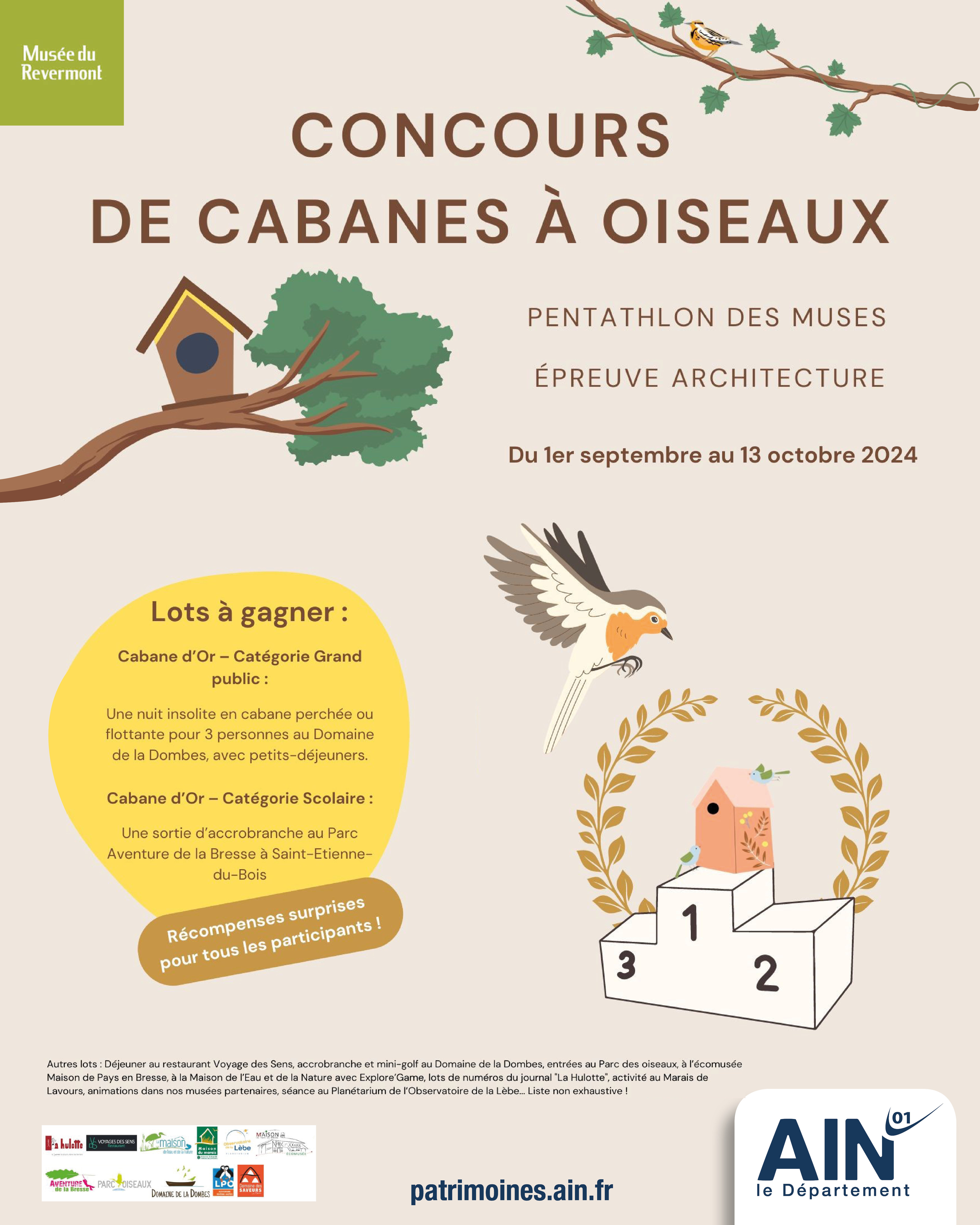 Concours cabanes à oiseaux