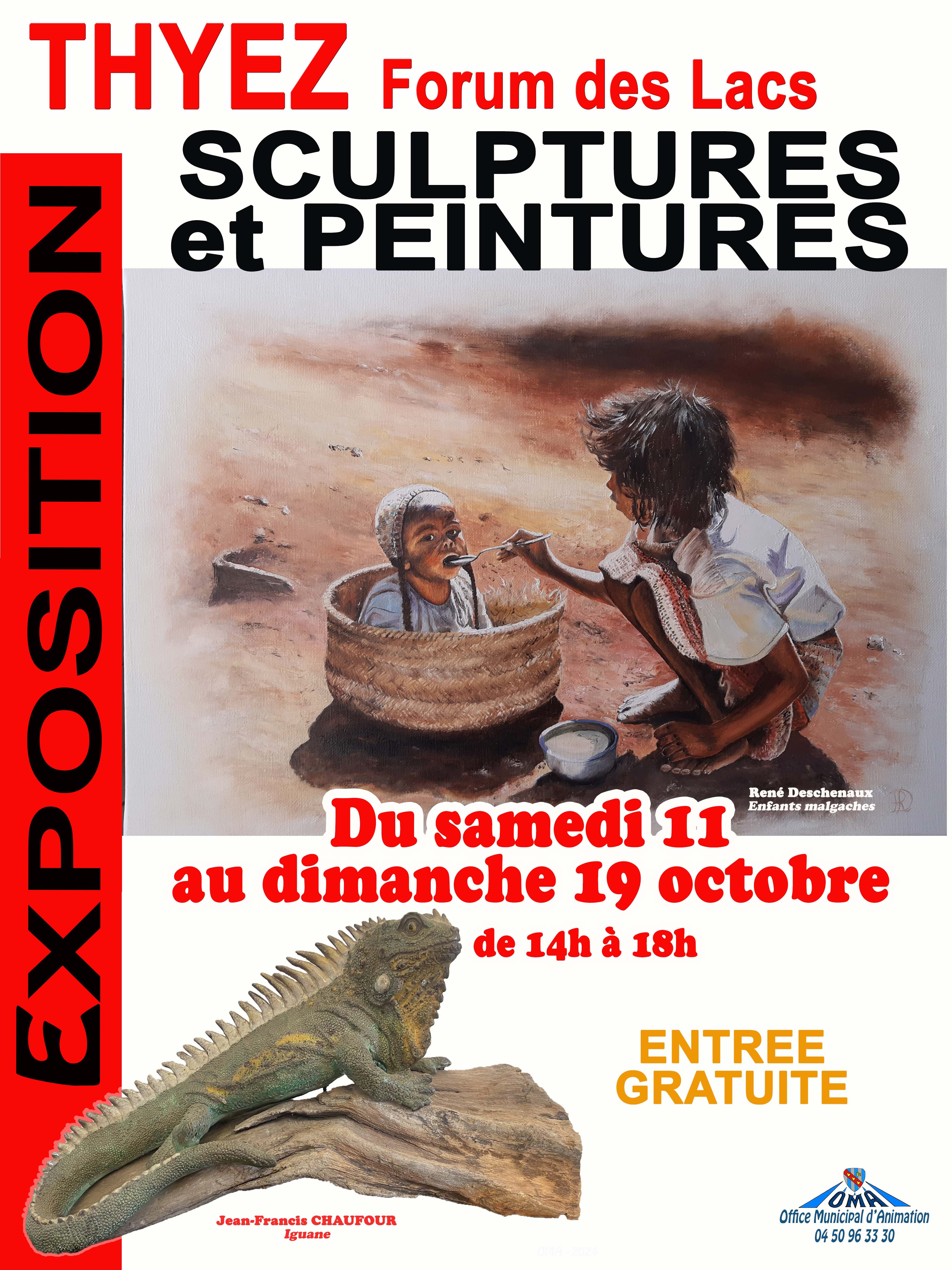 EXPOSITION SCULPTURES ET PEINTURES THYEZ2025