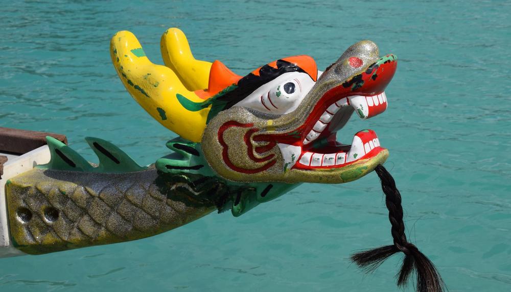 Dragon boat 10 ou 20 places, encadré