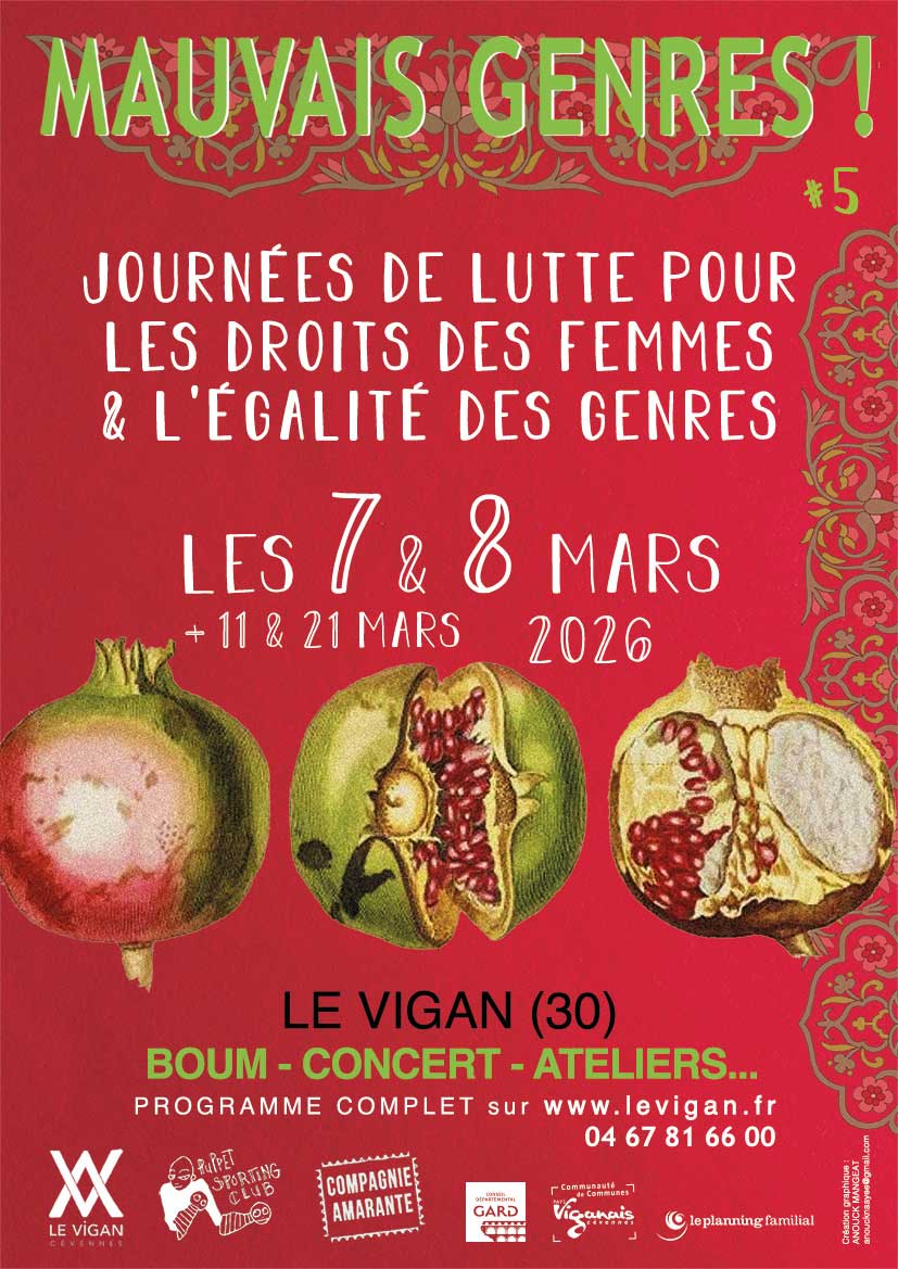 mauvais genres cie amarante mars 2026 le vigan