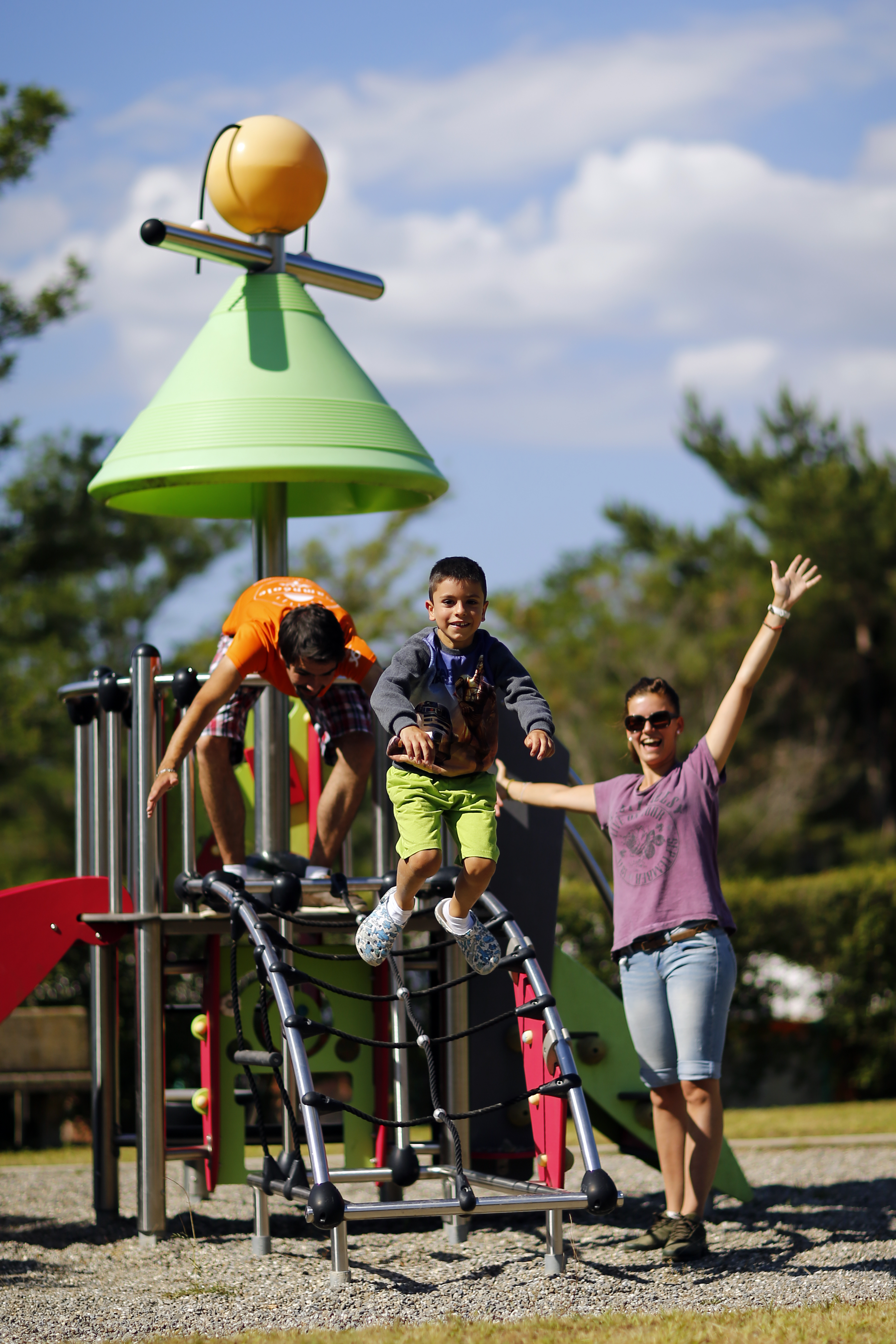 Aire de jeux - Camping Baie de La Chapelle Vacances André Trigano CHORGES