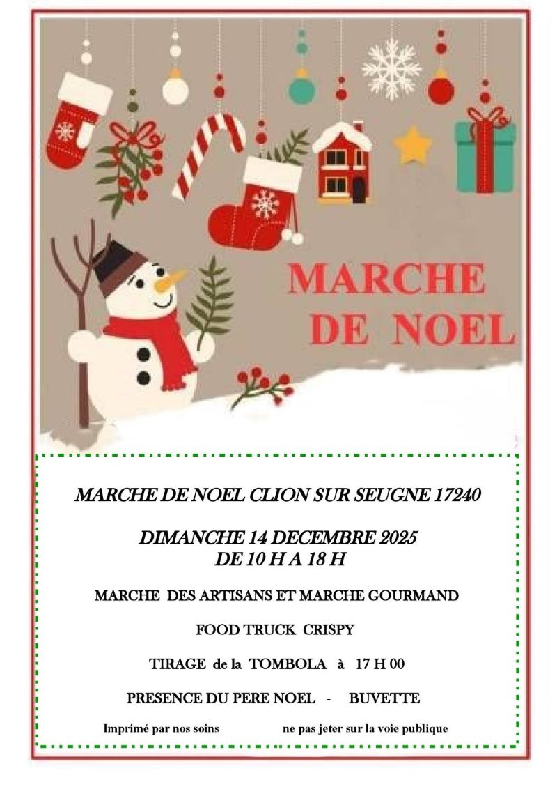 MARCHE DE NOEL 8 ème Année