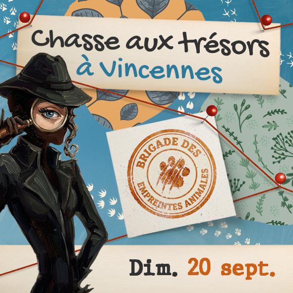 Chasse au trésor à Vincennes 