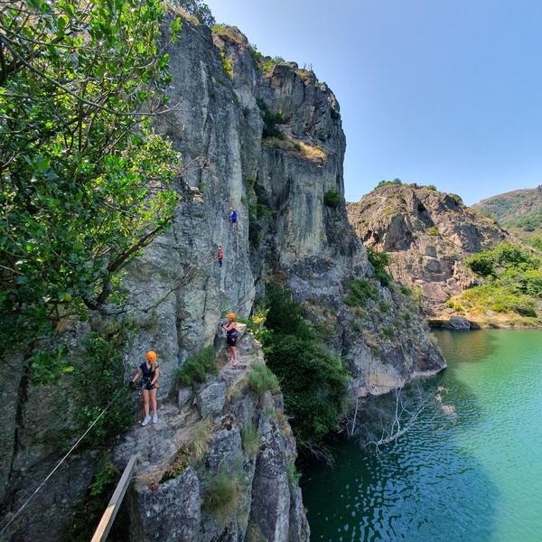 Via ferrata du Lac de Villefort – Ben Aven Tour - Les Vans