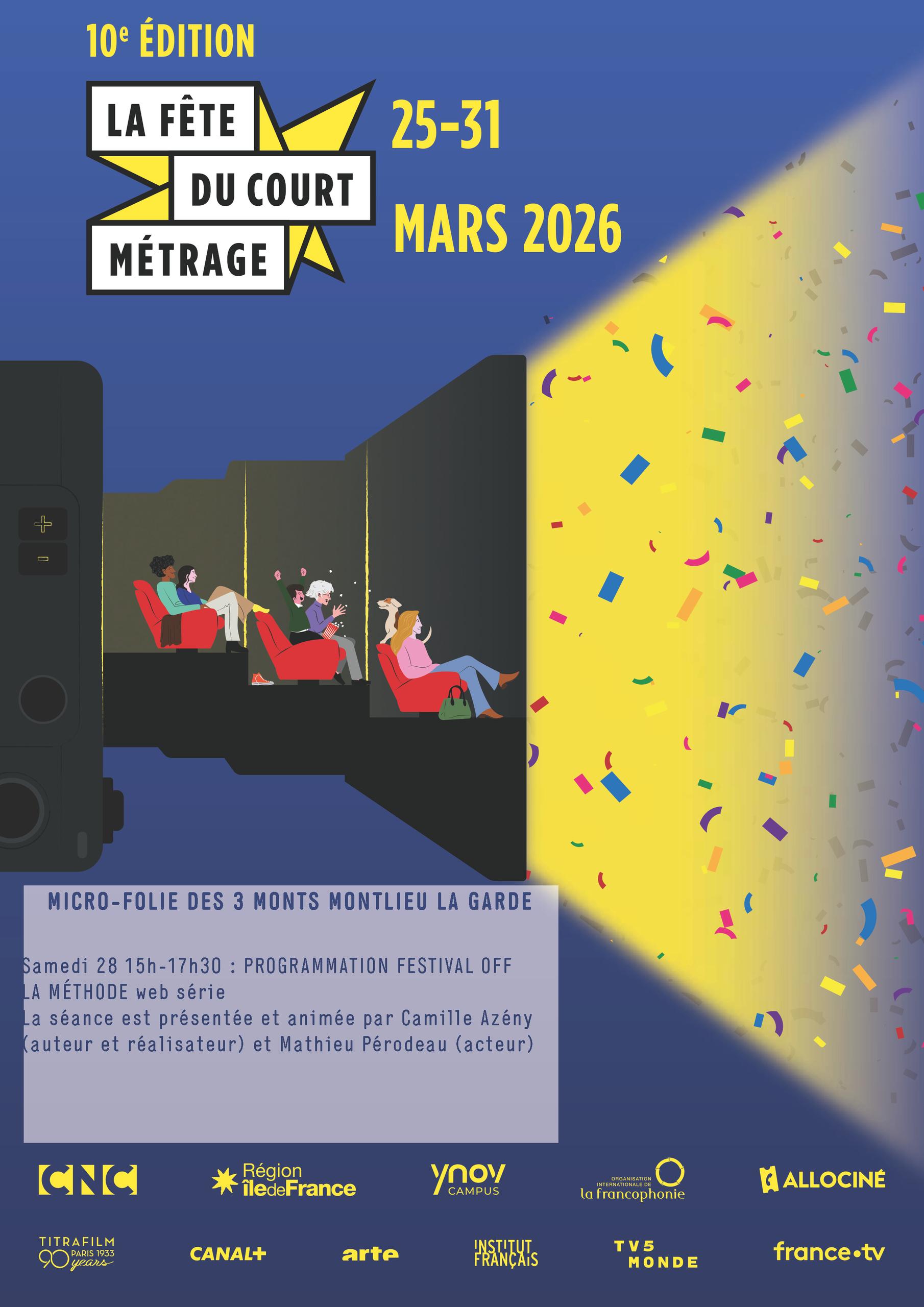 Fête du court métrage Programmation Off