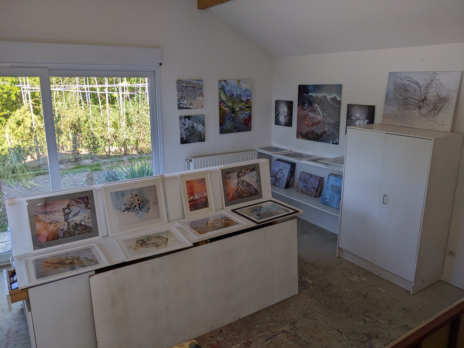 Visite d'un atelier-galerie