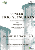 Concert : Trio Seyguières