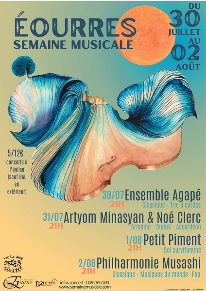 - © Trois sources Semaine musicale eourres - © Trois sources
