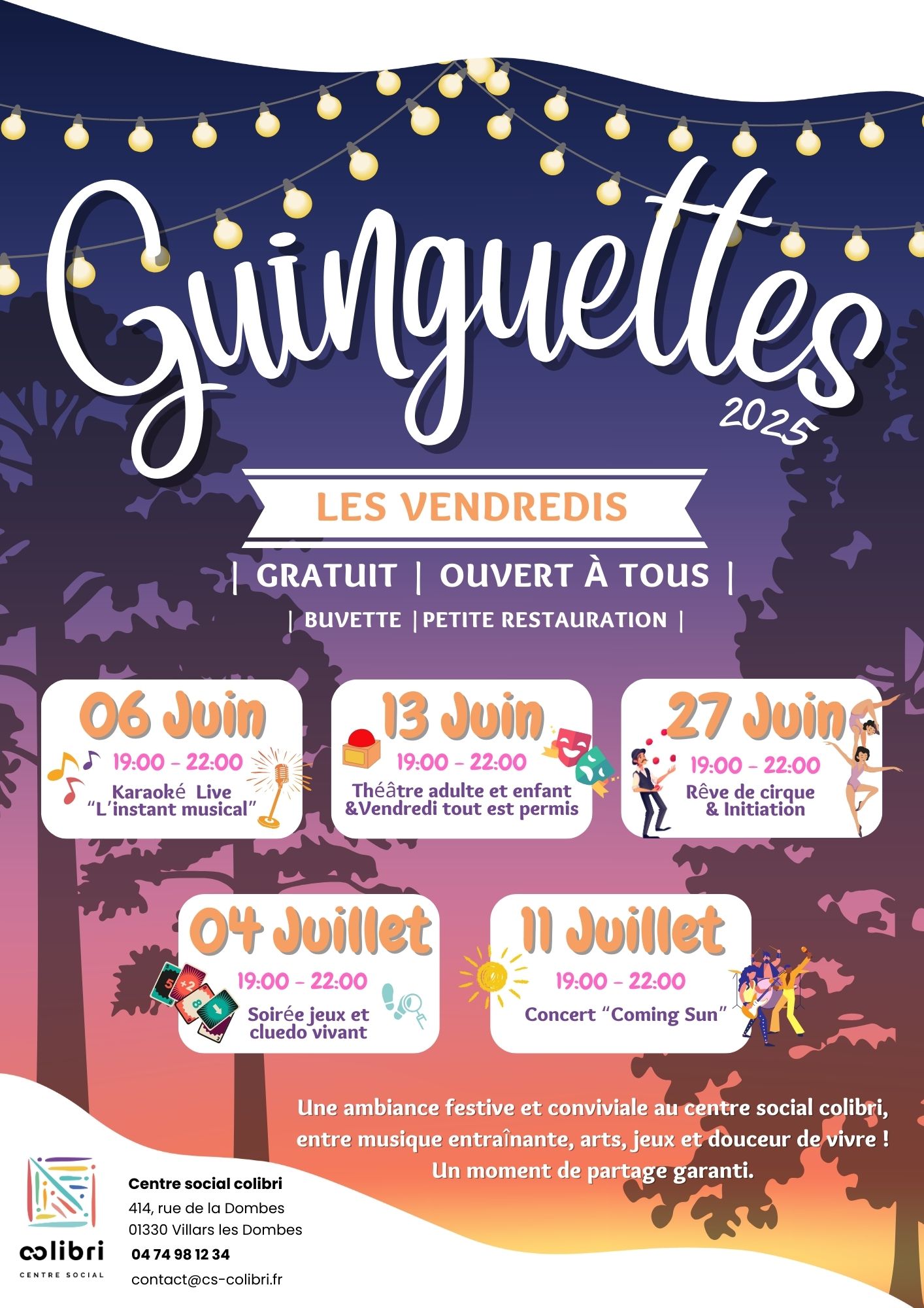 Guinguettes 2025