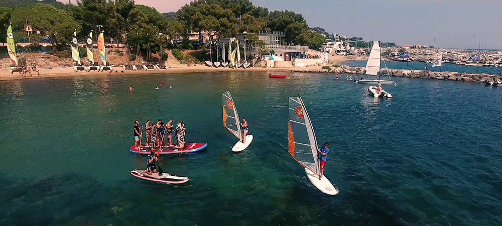 Stage et cours de voile