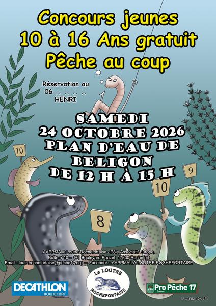Concours de pêche jeunes