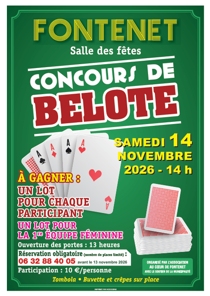 Concours de belote