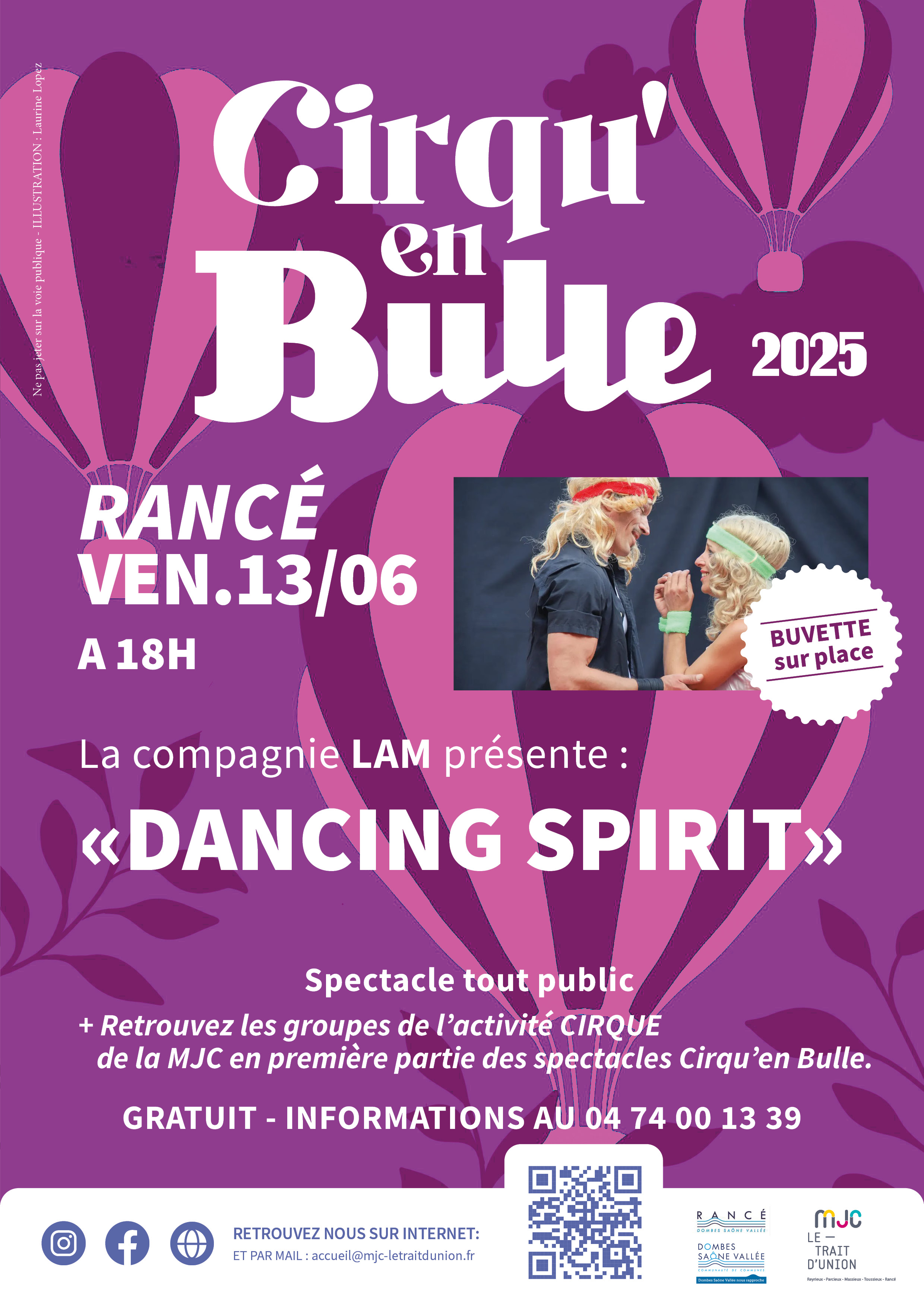 Festival Cirqu'en Bulle : Dancing Spirit_Rancé
