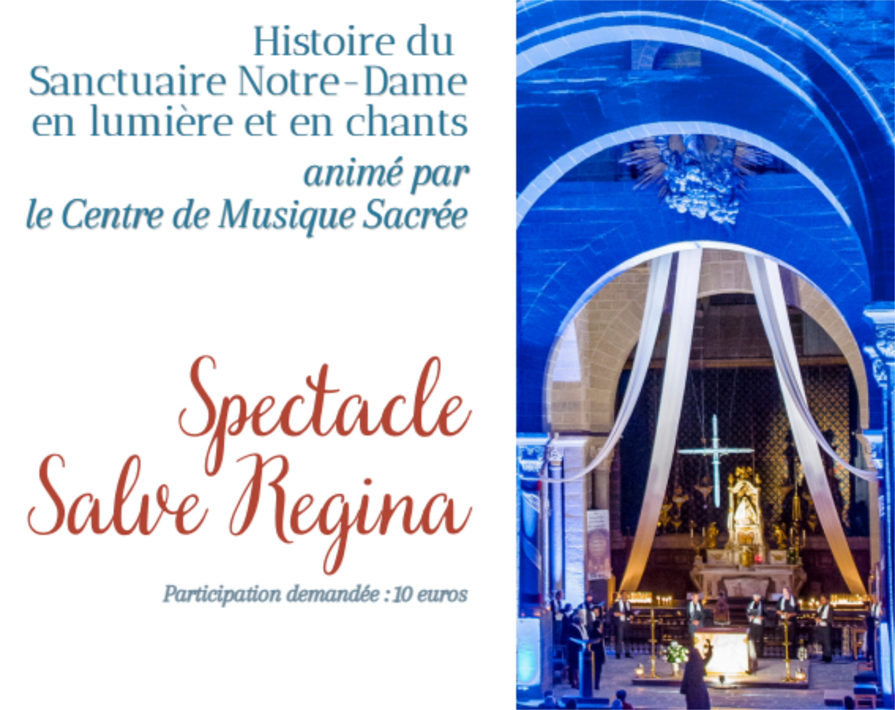Spectacle : "Salve Regina"