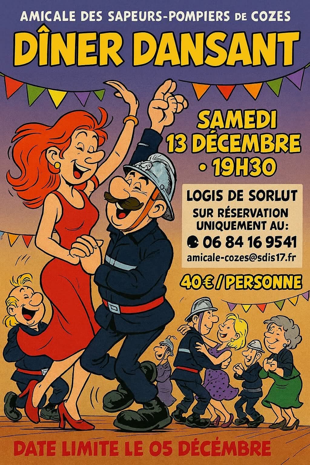 Dîner Dansant - Sapeurs Pompiers