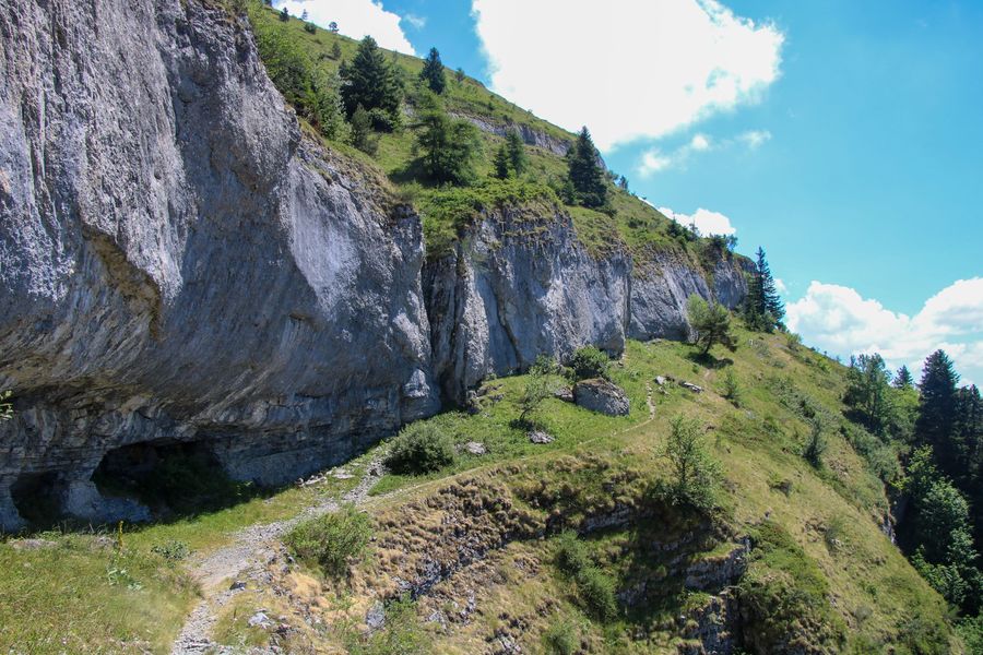Les falaises du Chatel