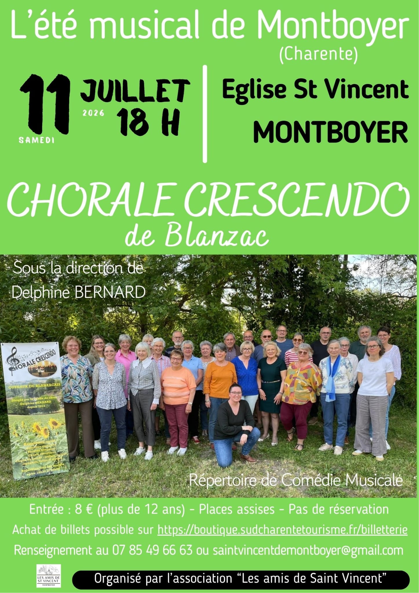 Concert de la Chorale Crescendo