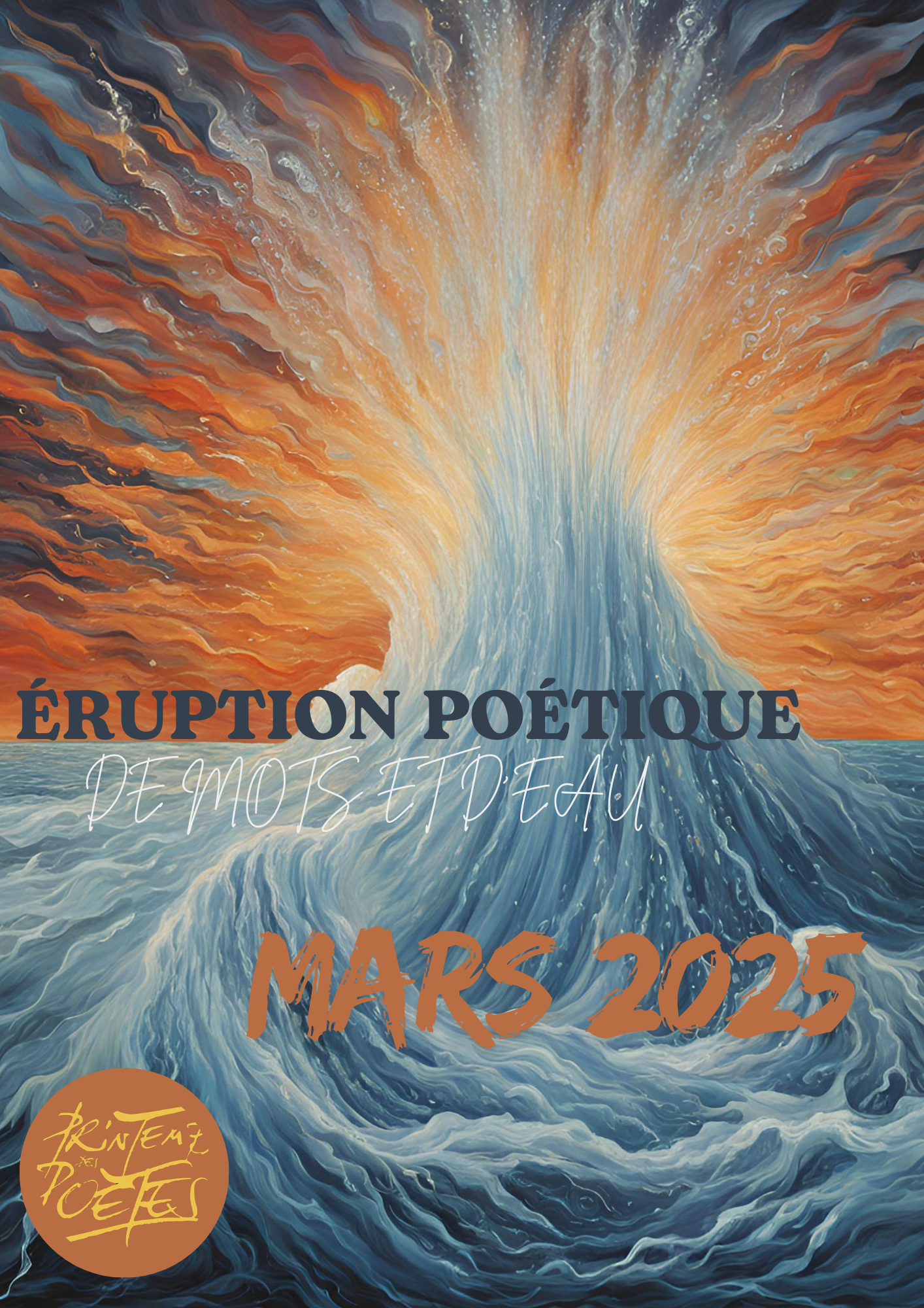 Eruption Poétique : de mots et d'eau