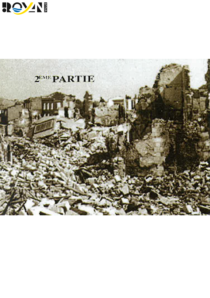 Projection - Documentaire "Nous y étions, deuxième partie : 5 janvier 1945 - Bombardement de Royan, une ville entièrement détruite"