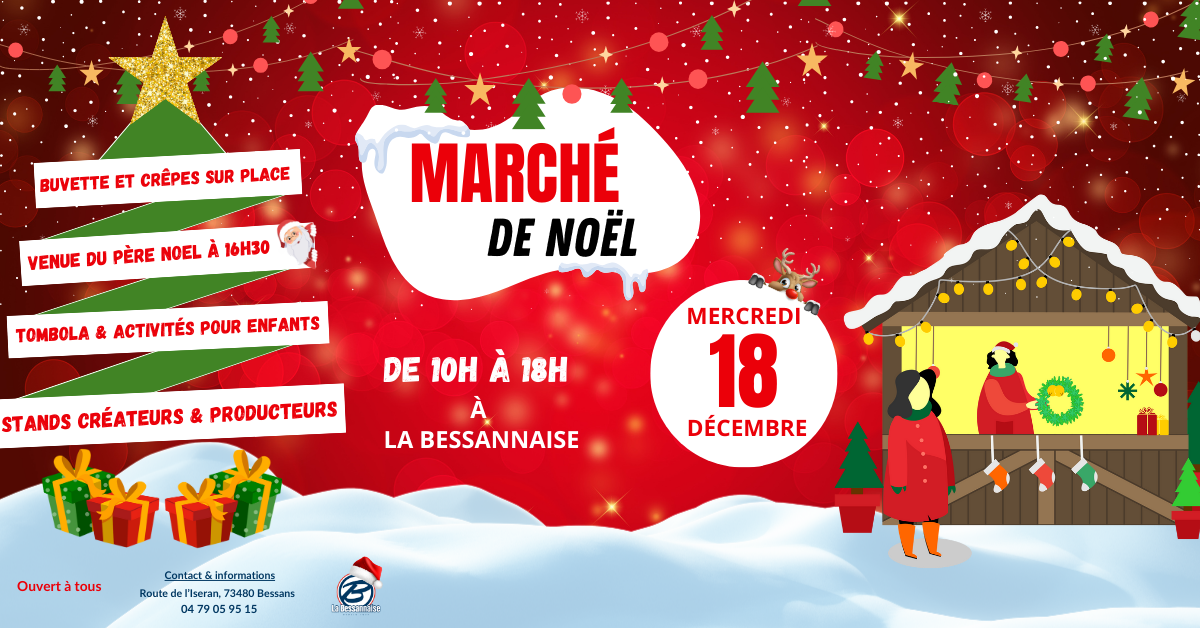 Marché de Noël de La Bessannaise