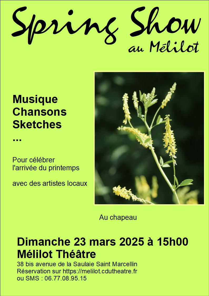 Les Spectacles du Mélilot : Spring Show