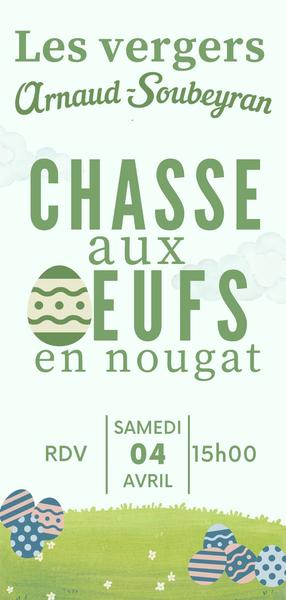 Chasse aux œufs en nougat par Arnaud Soubeyran_Châteauneuf-du-Rhône