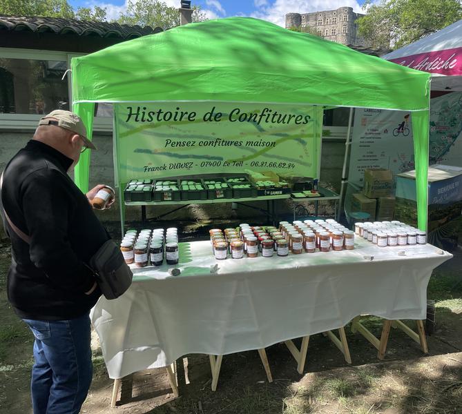 Histoire de Confitures - Foire Agricole dAlba la Romaine