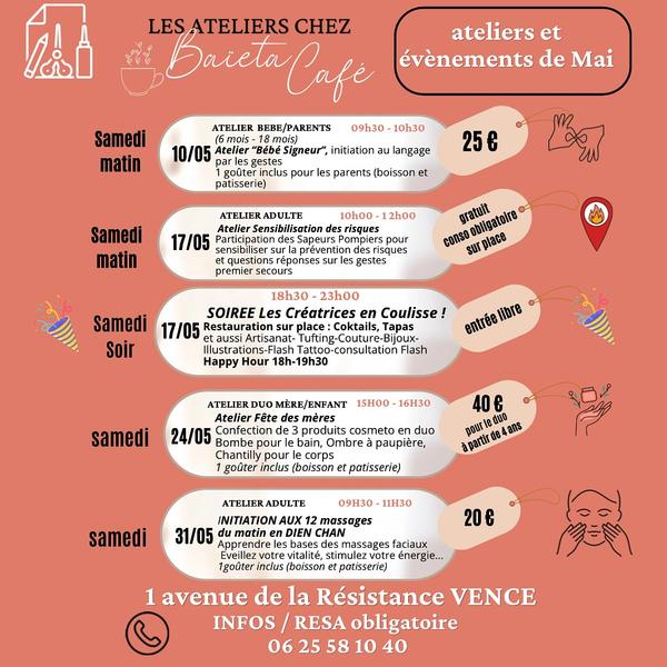 Les Ateliers chez Baïeta Café_Vence