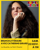Brunch littéraire avec Catherine Girard_La Murette