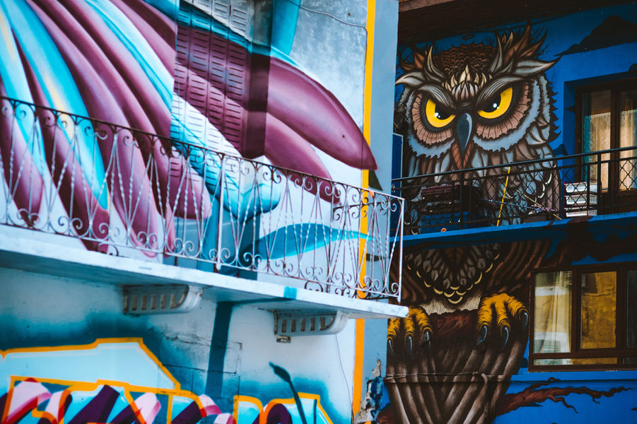 Parcours Street art Moûtiers