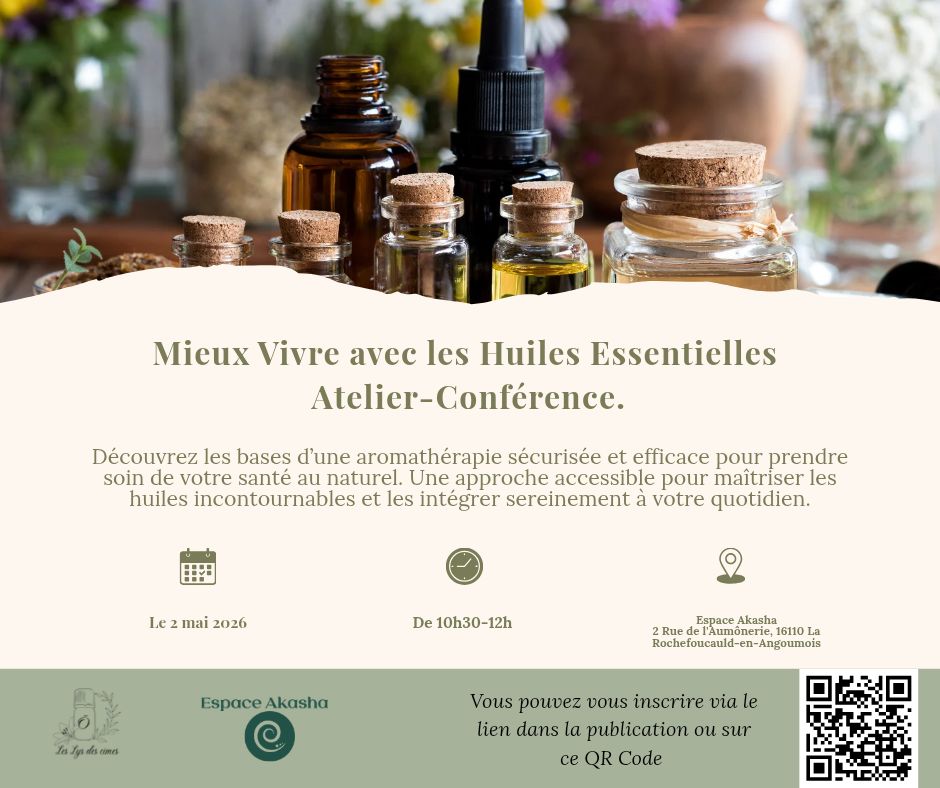 Atelier conférence : aromathérapie