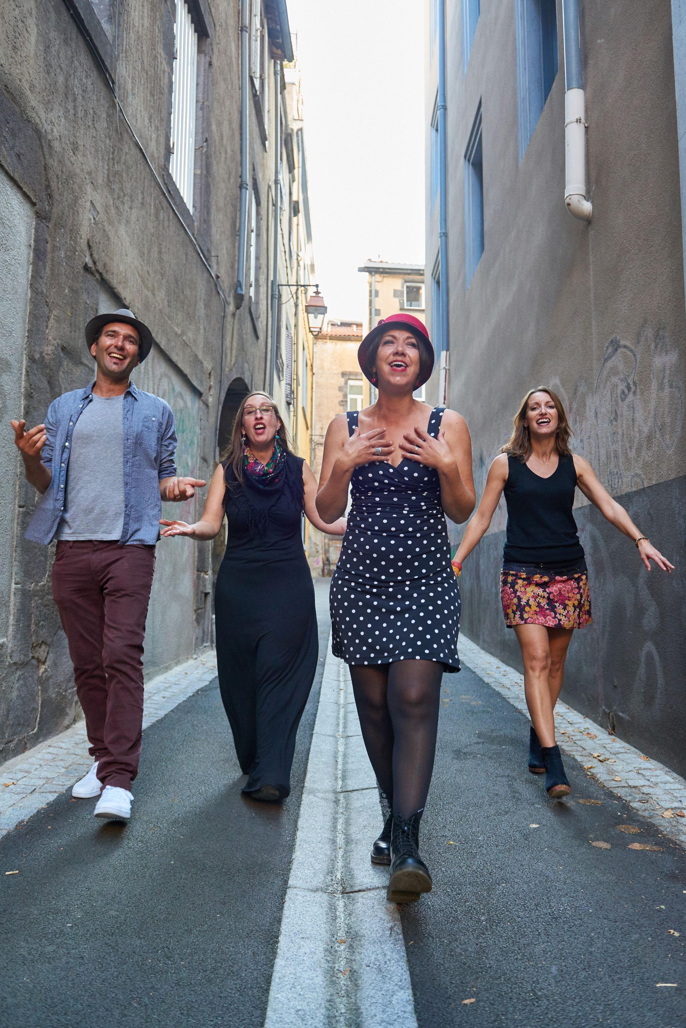 Concert pop, soleil, chanson du monde par Calle alegria et Aleapaztrio_Montalie…