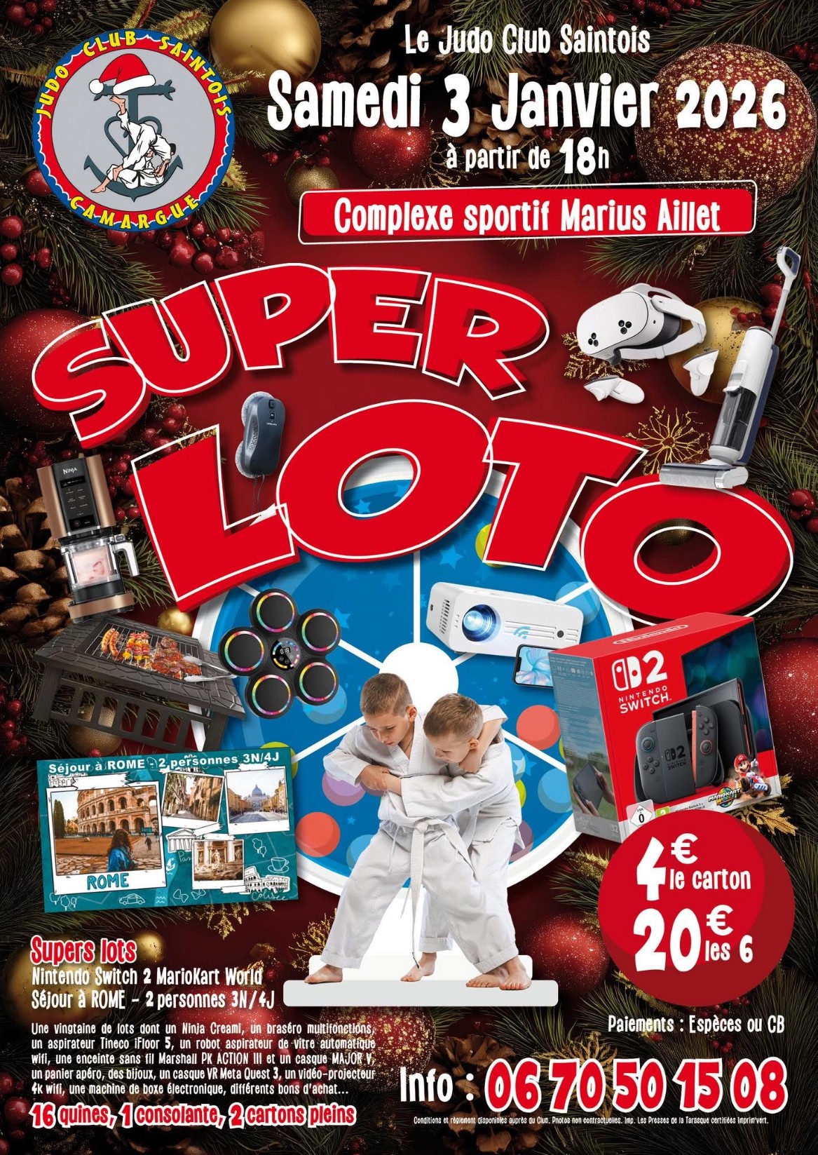 Loto du Judo Club Saintois
