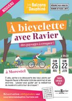 Visite guidée - À bicyclette avec Ravier : des paysages à croquer à Morestel !_…