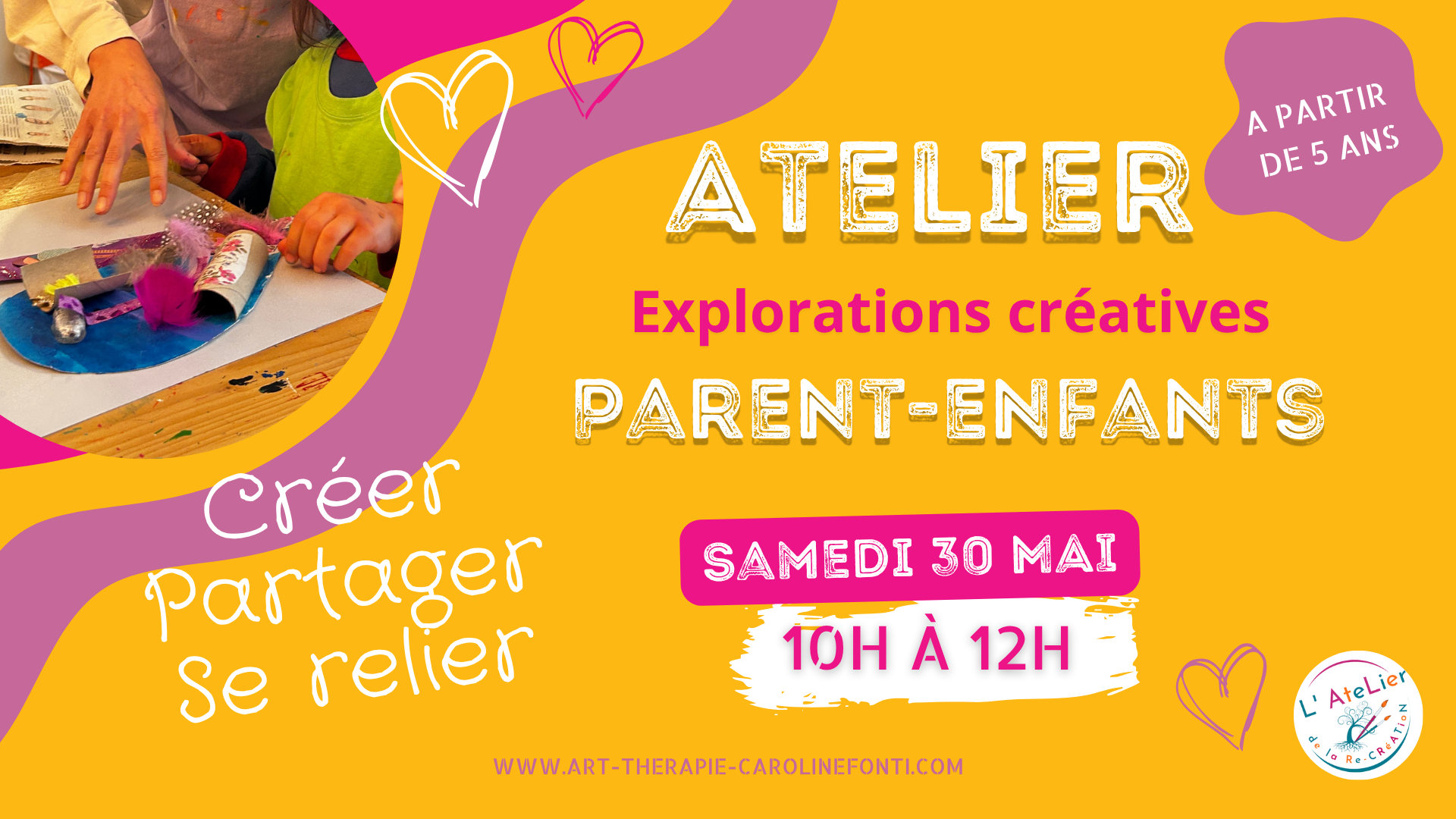 Atelier Parent-Enfant(s) Explorations Créatives