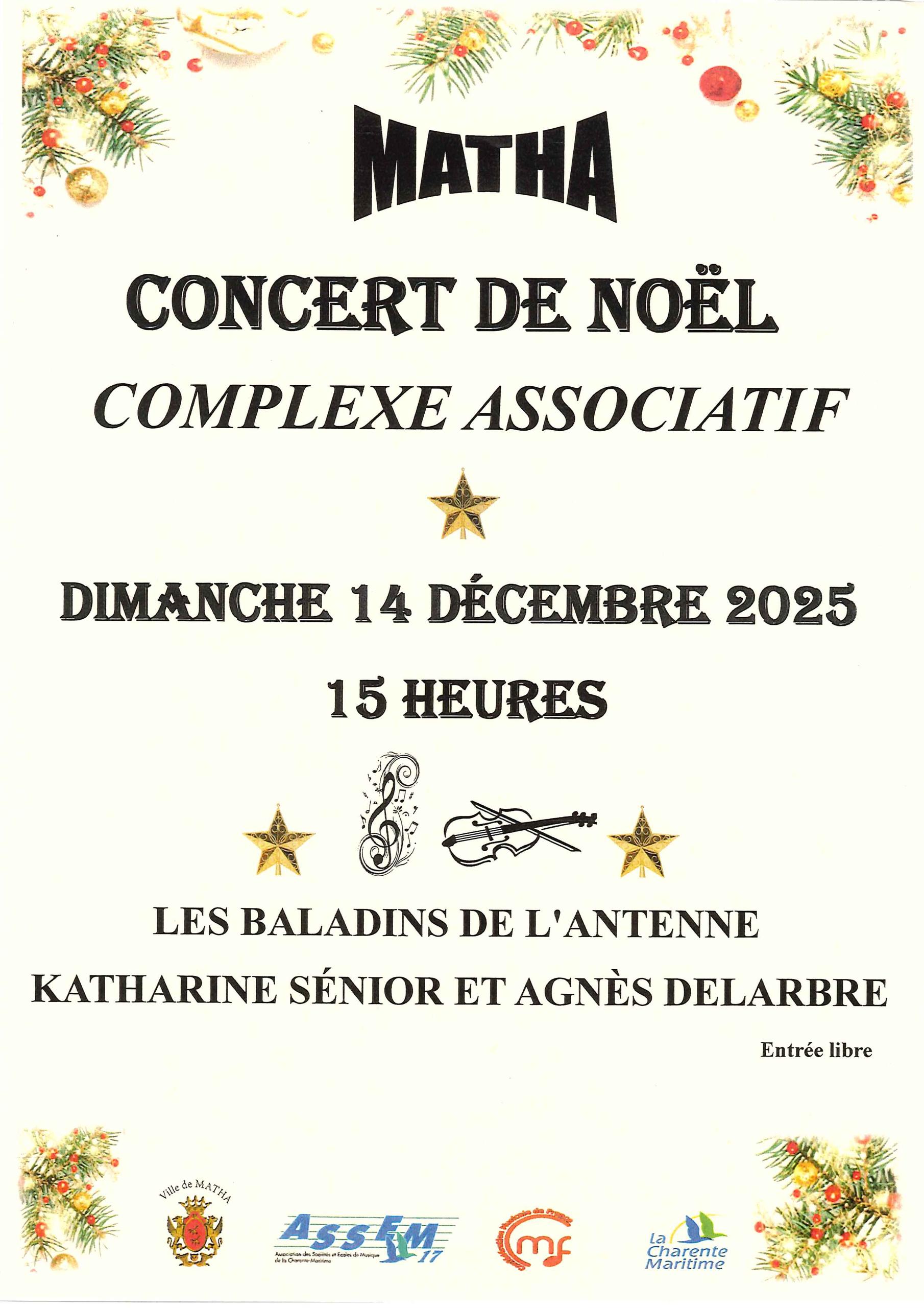 Concert de Noël
