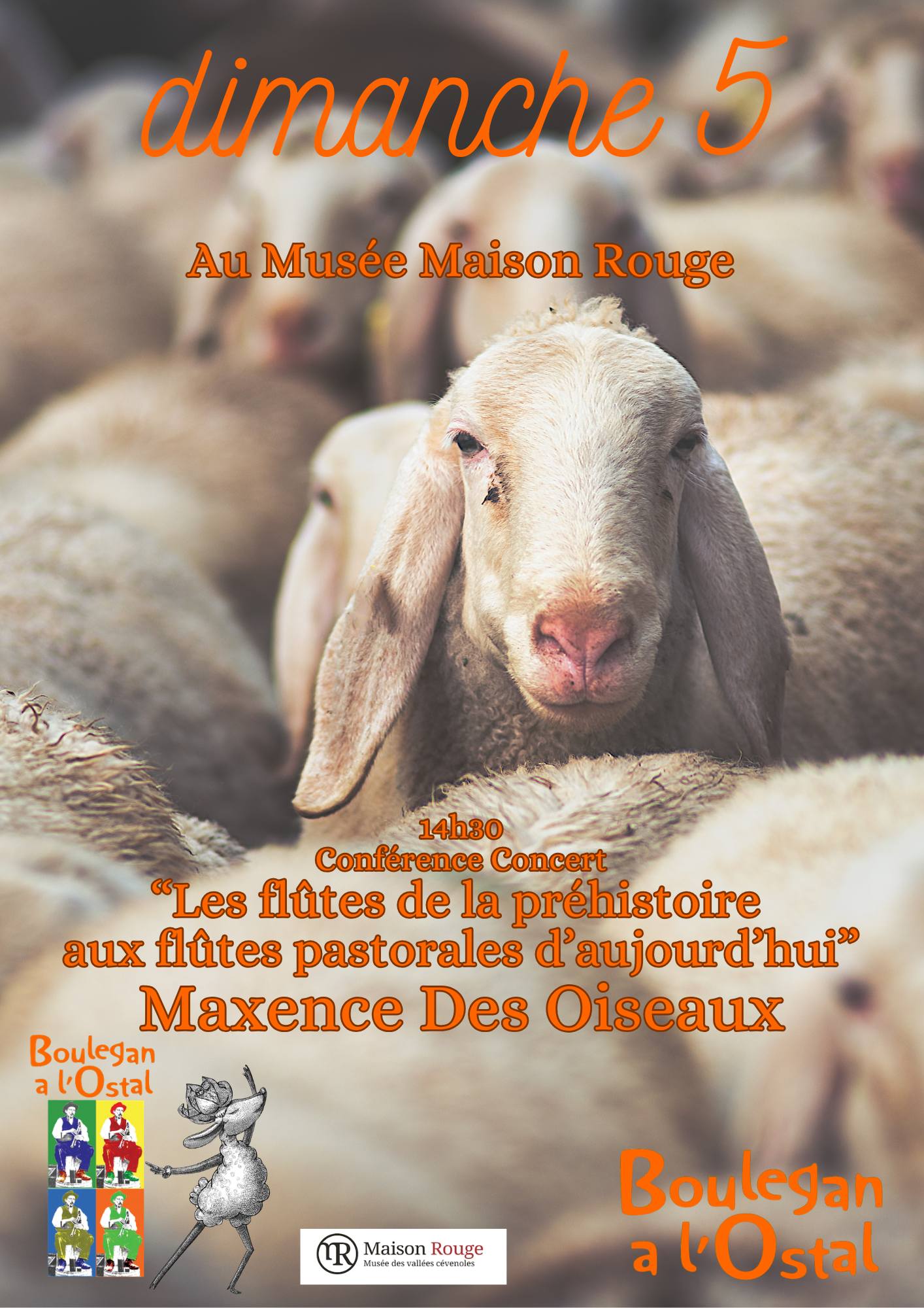 Conférence concert : les flûtes de la préhistoire aux flûtes pastorales d''aujourd'hui_Saint-Jean-du-Gard