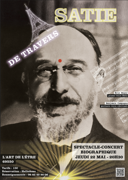 Spectacle-concert SATIE de travers