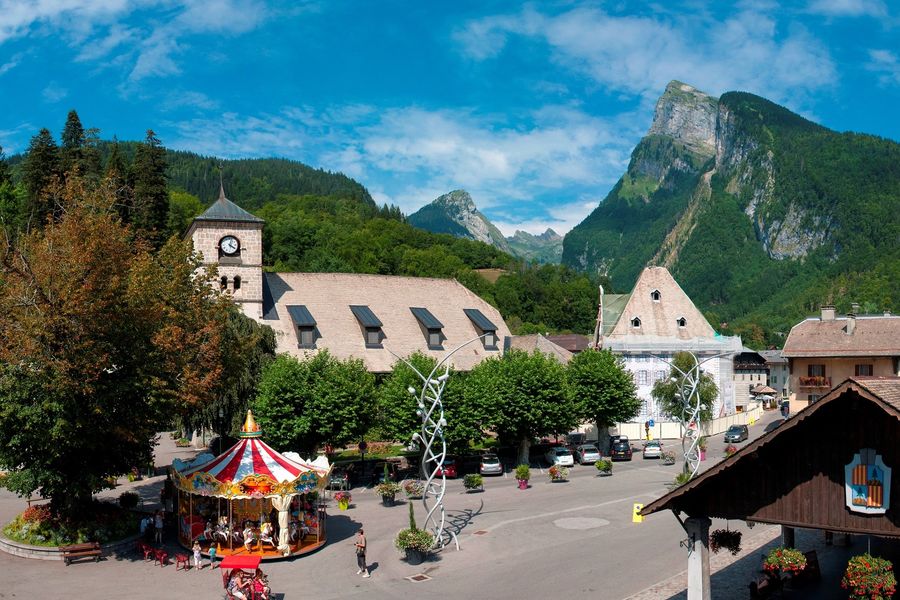 Le Bérouze au coeur du village de Samoëns