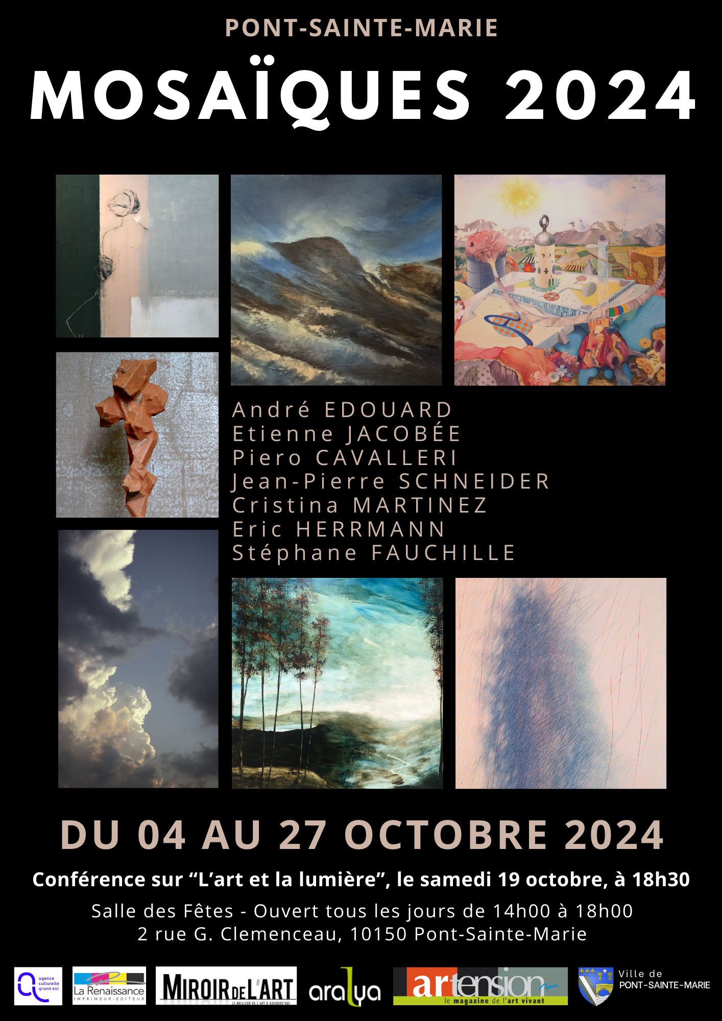 EXPOSITION "MOSAÏQUES" Du 4 au 27 oct 2024